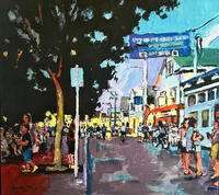 Down by the Town Hall No. 3 by Sheila Barbone