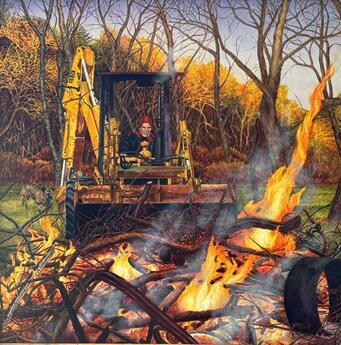 Rob & his Tractor Save the Day by Christopher Gowell