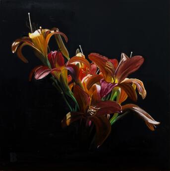 Garden Lilies by Paul Beckingham