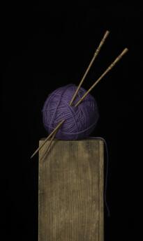 Plum Wool by Sydney Bella Sparrow