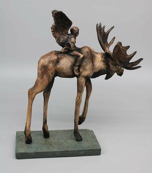 Moose Dream by Joe Lupiani