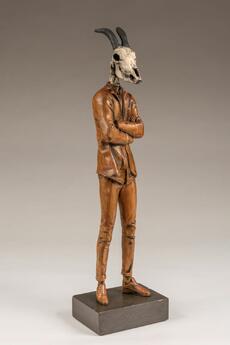 Skinny Cherry Suit Goat by Joe Lupiani