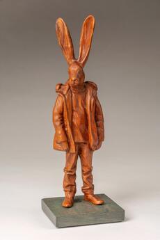 Adolescent Cherry Punk Rabbit by Joe Lupiani