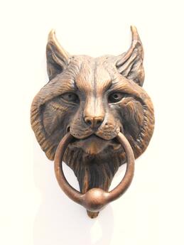 Small Lynx Door Knocker by Anthony Alemany