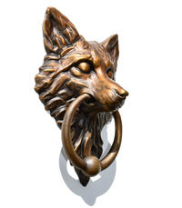 Large Fox Door Knocker by Anthony Alemany